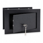 SEJF ŚCIENNY DO WMUROWANIA 30X20X15 CM STALOWY MECHANICZNY NA KLUCZ