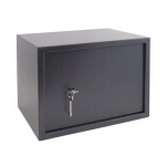 SEJF MECHANICZNY 38X30X30 CM STALOWY ZAMEK NA KLUCZ DO DOMU BIURA