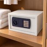 SEJF ELEKTRONICZNY 31X20X20 CM STALOWY NA KOD KLUCZE AWARYJNE DOM BIURO