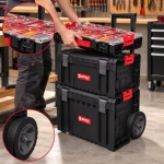 ZESTAW SKRZYŃ NARZĘDZIOWYCH QBRICK PRO CART 2 ORGANIZER WÓZEK NA KOŁACH