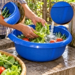 MISKA PLASTIKOWA 14 L 360 MM UNIWERSALNA DO PRANIA SPRZĄTANIA AGD