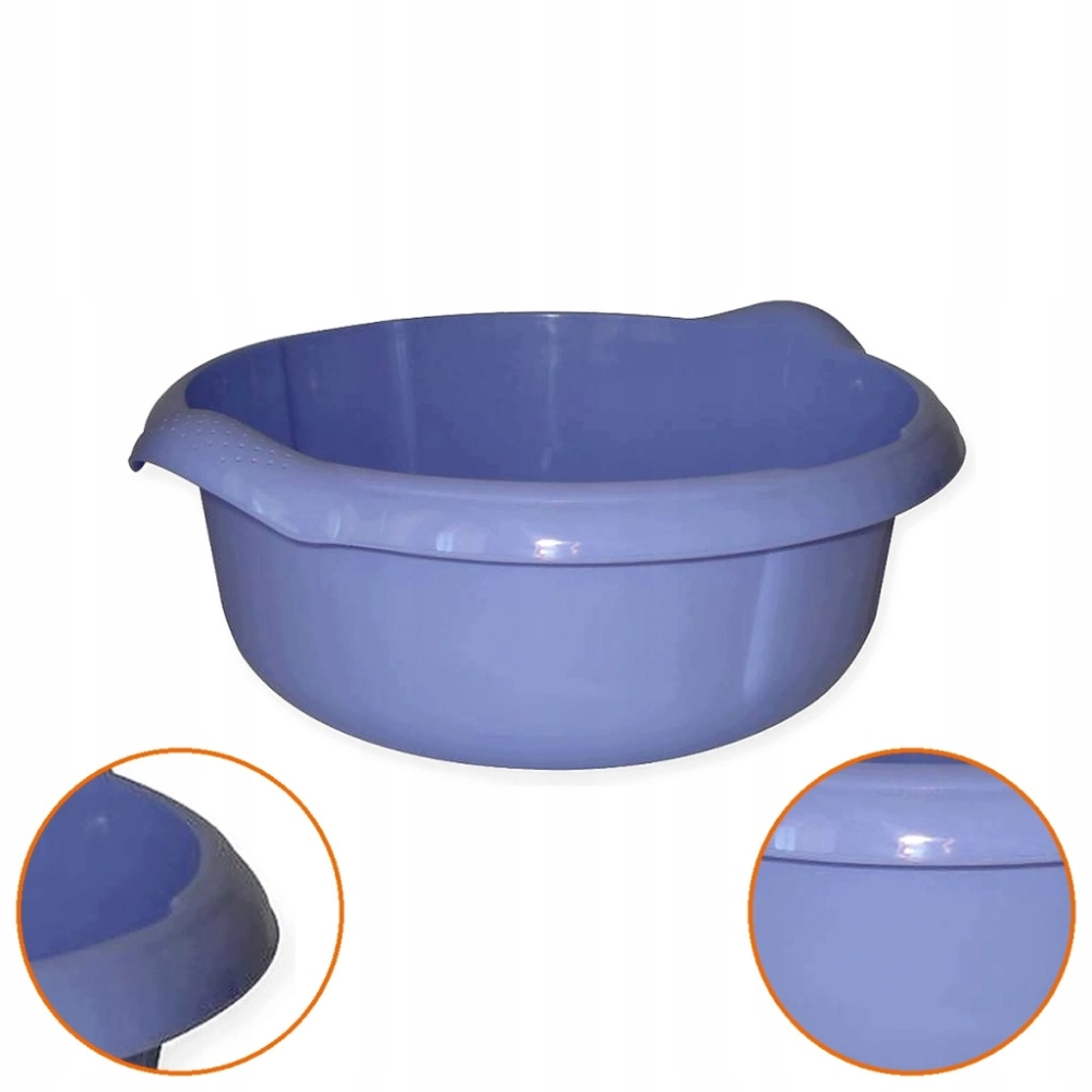 MISKA PLASTIKOWA 8 L 320 MM UNIWERSALNA DO PRANIA SPRZĄTANIA AGD
