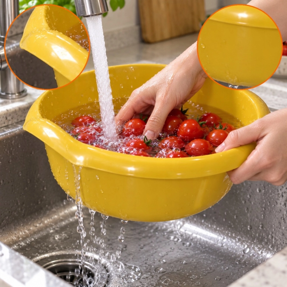 MISKA PLASTIKOWA 5 L 280 MM UNIWERSALNA DO PRANIA SPRZĄTANIA AGD