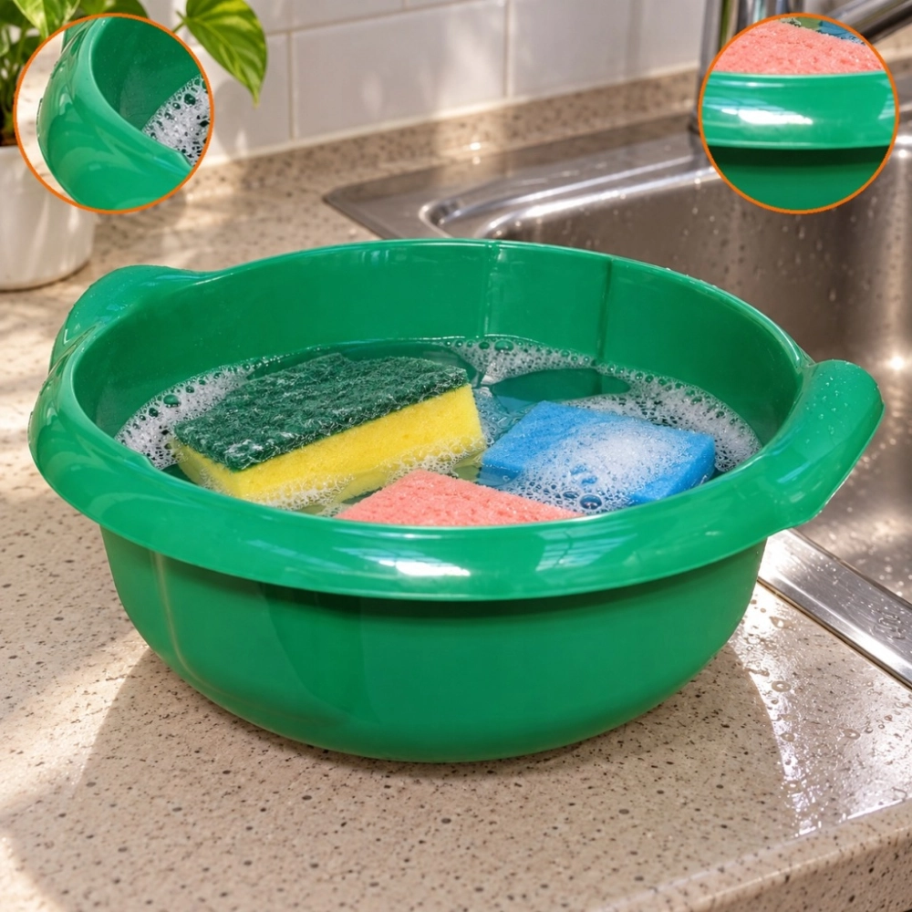 MISKA PLASTIKOWA 4 L 260 MM UNIWERSALNA DO PRANIA SPRZĄTANIA AGD