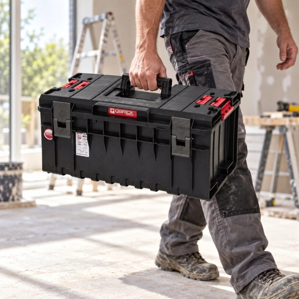 SKRZYNIA NARZĘDZIOWA QBRICK ONE 350 VARIO 38 L MODUŁOWA PRZEGRODY