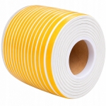 SAMOPRZYLEPNA USZCZELKA DO DRZWI DRZWIOWA OKIENNA ROLKA EPDM P 100m BIAŁA