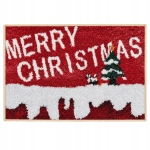WYCIERACZKA ŚWIĄTECZNA 50X80 CM MATA POD DRZWI MERRY CHRISTMAS