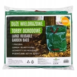 WOREK OGRODOWY 300 L TORBA POJEMNIK NA LIŚCIE TRAWĘ