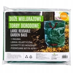 WOREK OGRODOWY 160 L TORBA POJEMNIK NA LIŚCIE TRAWĘ