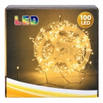 LAMPKI CHOINKOWE DRUCIKI 100 LED DIODY DEKORACJA ŚWIĄTECZNA ŚWIATEŁKA 3 M