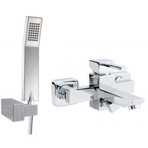 WANDMONTIERTE BATTERIE DUSCHE BADEZIMMER CARO