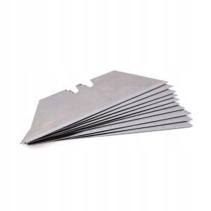 KLINGEN FÜR MESSER MESSER TRAPEZOIDAL 10 Stück 61x33x19x0,5
