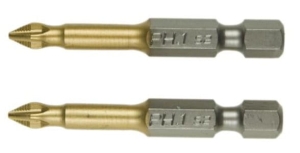 KREUZBITS PH2 x 50mm 2er BIT BITS SET