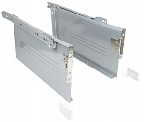 FÜHRUNG FÜR SCHUBLADEN METALBOX 300 mm H-150 GRAU