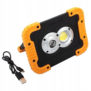 WERKSTATTLAMPE COB LAMP 10W + 5W LED USB