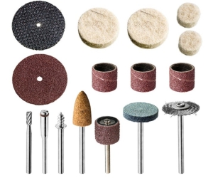 MINI SÄGEN TROMMELBÜRSTEN SCHEIBEN SET 52 tlg.