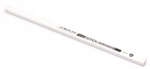 TISCHBLEISTIFT RECHTECKIG 18cm HB WEISS