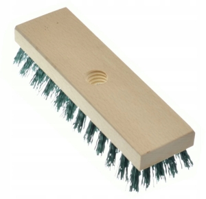 BÜRSTE ZUM SCHRUBBEN DER BODENBÖDEN AUF EINEM 20 CM STICK