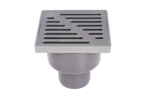 ABWASSERGITTER FI50 GRAUER ROSTAUSLAUF