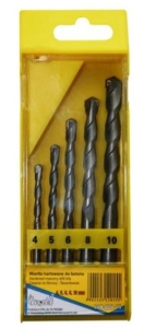 GEHÄRTETER BETONBOHRSATZ 4.0 - 10mm 5Stk