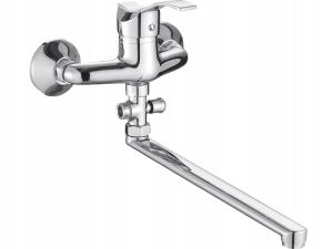 ARGO CHROM WANDMONTIERTE BADEWANNE