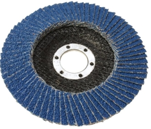 KLAPPE SCHLEIFSCHEIBENRAD 125 P120