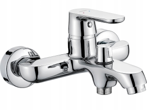 BADEZIMMER WAND BADEZIMMER BATTERIE DIMA CHROM