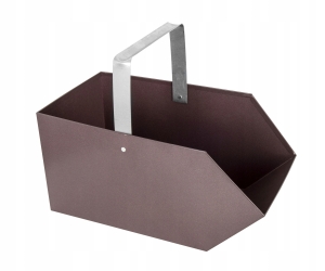 KOHLE KOHLEBEHÄLTER ESCHE HOLZ BRAUN