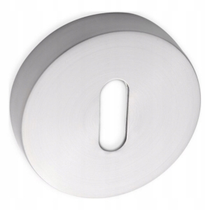 BOARD ROSETTE FÜR GRIFFE KURZER RUNDER SCHLÜSSEL SATIN