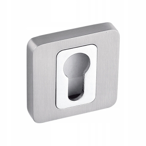 BOARD FÜR GRIFFE KURZER QUADRATISCHER EINSATZ SATIN CHROM