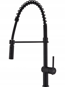 RHEA SPÜLENBATTERIE. STEHEN, SCHWARZE FEDER