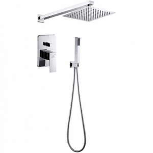 KVADRATO DUSCHBATTERIE MIT KIT VERDECKTE DUSCHE