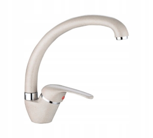 INGA BATTERIESPÜLE. BODEN MIT F AUSLAUF BEIGE