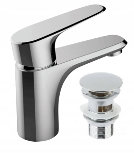 RONDO WASCHTISCHMISCHER STEHEND MIT STECKER