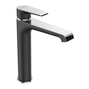 LARGO SCHWARZ FESTER WASCHBECKENMISCHER