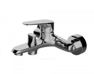 RONDO WANDBADEWANNE OHNE KIT DUSCHE.