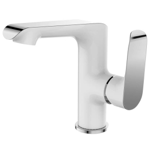 ALEA WASCHBECKENMISCHER MIT SPRAY L WEISS