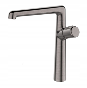 STANDMISCHER FÜR WASCHBECKEN MIT L AUSLAUF GRAPHIT