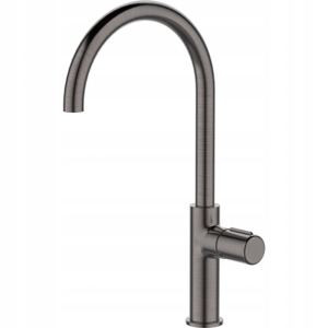 STANDMISCHER FÜR WASCHBECKEN MIT U-AUSLAUF GRAPHIT