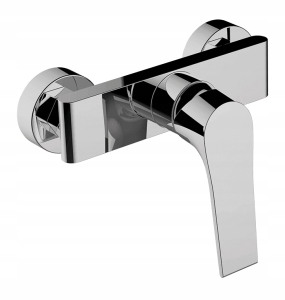 DUSCHE BATTERIE. WANDMONTAGE OHNE SET DUSCHE. -PLATO