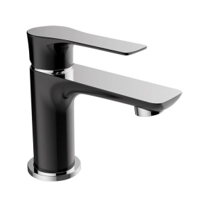 RAILA WASCHTISCHMISCHER MIT STECKER, SCHWARZ