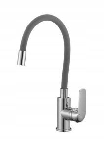 STEHBATTERIE WASCHBECKEN MIT FLEXIBLEM AUSGANG-ELZA