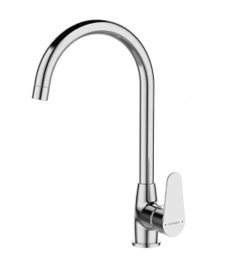 STANDMISCHER FÜR WASCHBECKEN MIT U-FRESNO AUSLAUF