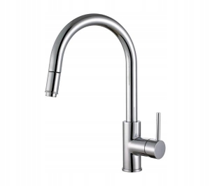 STANDMISCHER FÜR WASCHBECKEN MIT U-DIMA AUSLAUF