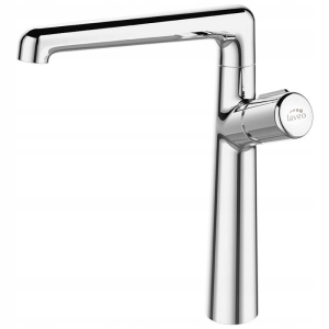 STANDMISCHER FÜR WASCHBECKEN MIT L-PRETTO AUSLAUF