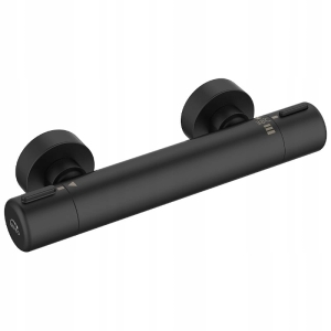 THERMOSTATISCHE DUSCHMASCHINE PRETTO, SCHWARZ