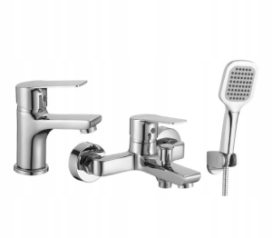 BATTERIESET FÜR BADEZIMMER - BADEWANNE - BORGO