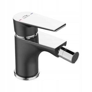 BIDET-BATTERIE STEHEN MIT STECKER, SILBER / SCHWARZ