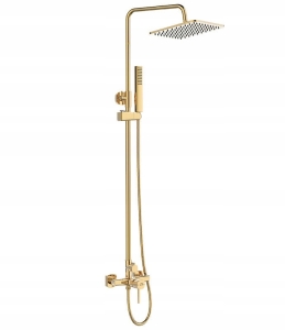 DUSCHSPRAY SÄULENFELDER MIT GOLD BATTERIE