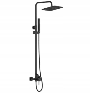 DUSCHSPRAY BOX SÄULE MIT SCHWARZER BATTERIE